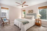 Make Your Way Upstairs to the Second Level and Elevate Your Dreams in the Soothing Comfort of the Guest Queen Suite